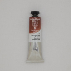 Rive Gauche fine oil paint - Sennelier - 211, Burnt Sienna, 40 ml