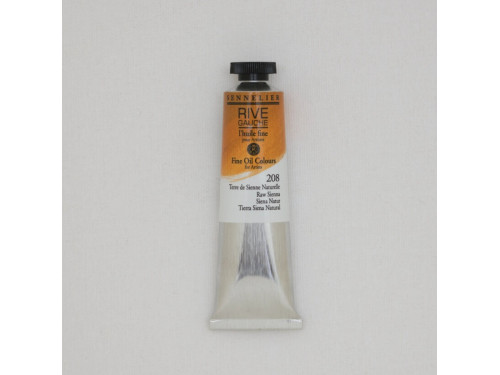 Farba olejna Rive Gauche - Sennelier - 208, Raw Sienna, 40 ml