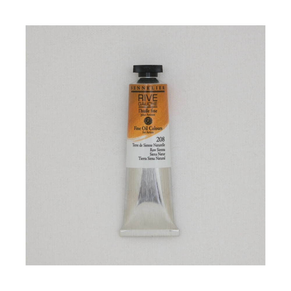 Farba olejna Rive Gauche - Sennelier - 208, Raw Sienna, 40 ml