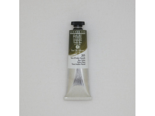 Rive Gauche fine oil paint - Sennelier - 205, Raw Umber, 40 ml