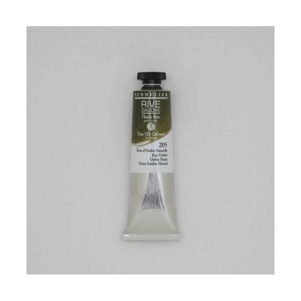 Rive Gauche fine oil paint - Sennelier - 205, Raw Umber, 40 ml