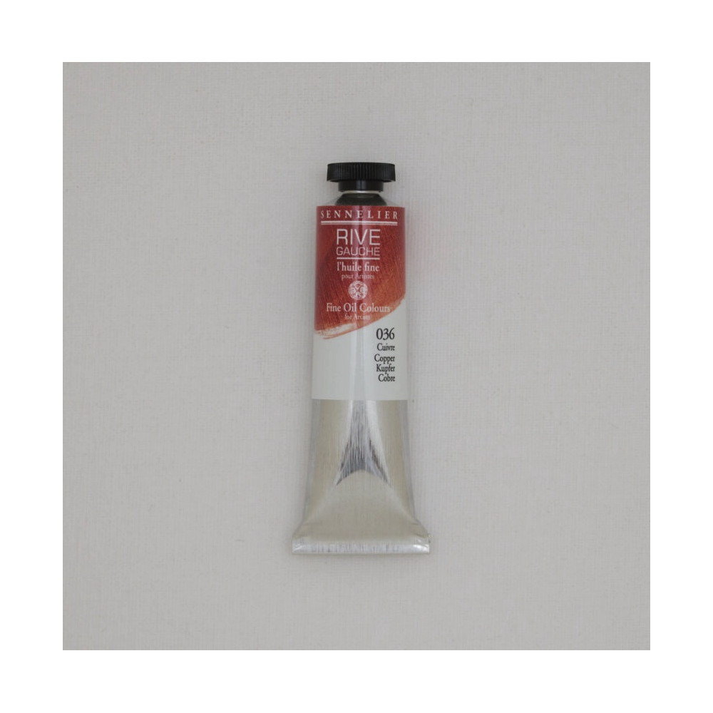 Rive Gauche fine oil paint - Sennelier - 036, Copper, 40 ml