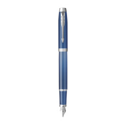 Pióro wieczne IM Rituals w etui - Parker - Blue & Silver Trim F