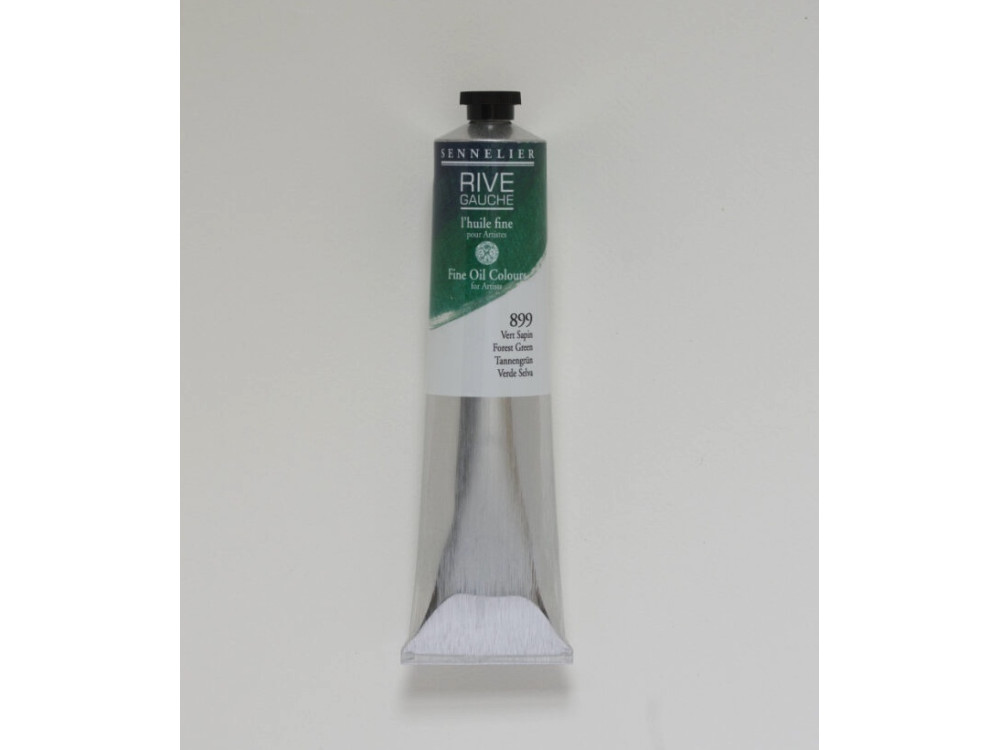 Rive Gauche fine oil paint - Sennelier - 899, Forest Green, 200 ml