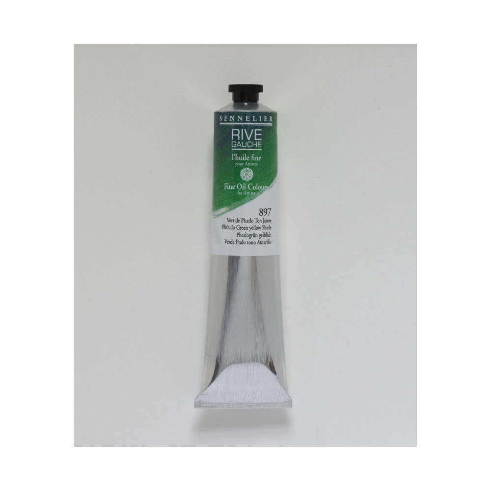 Farba olejna Rive Gauche - Sennelier - 897, Phthalo Green Yellow, 200 ml