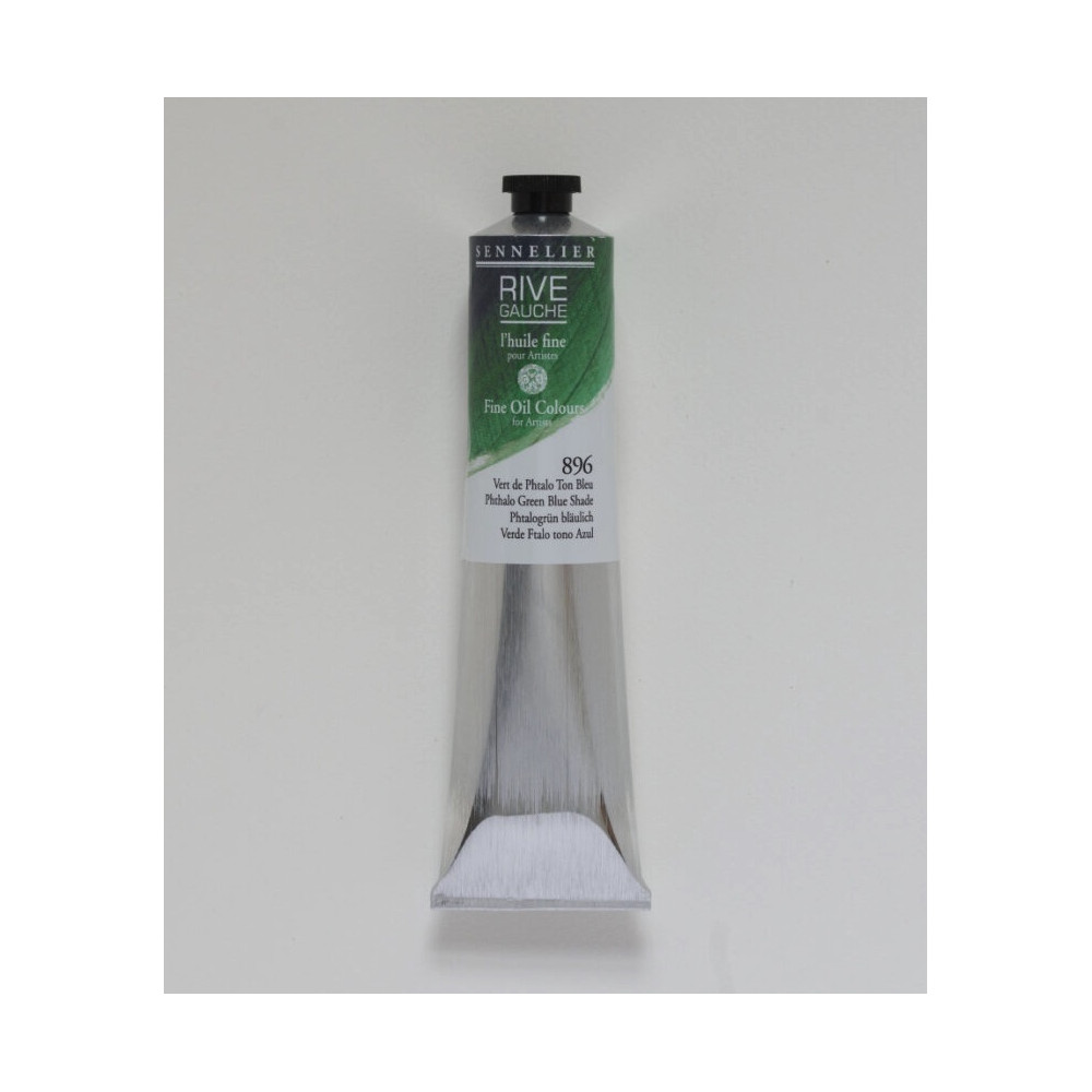 Farba olejna Rive Gauche - Sennelier - 896, Phthalo Green Blue, 200 ml