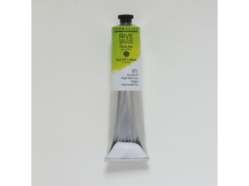 Rive Gauche fine oil paint - Sennelier - 871, Bright Yellow Green, 200 ml