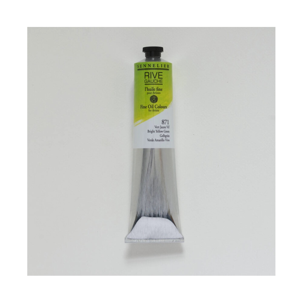 Farba olejna Rive Gauche - Sennelier - 871, Bright Yellow Green, 200 ml
