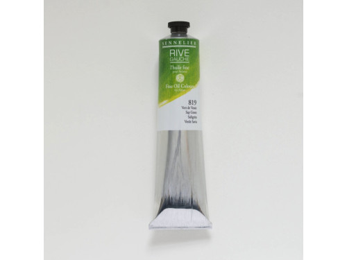 Farba olejna Rive Gauche - Sennelier - 819, Sap Green, 200 ml