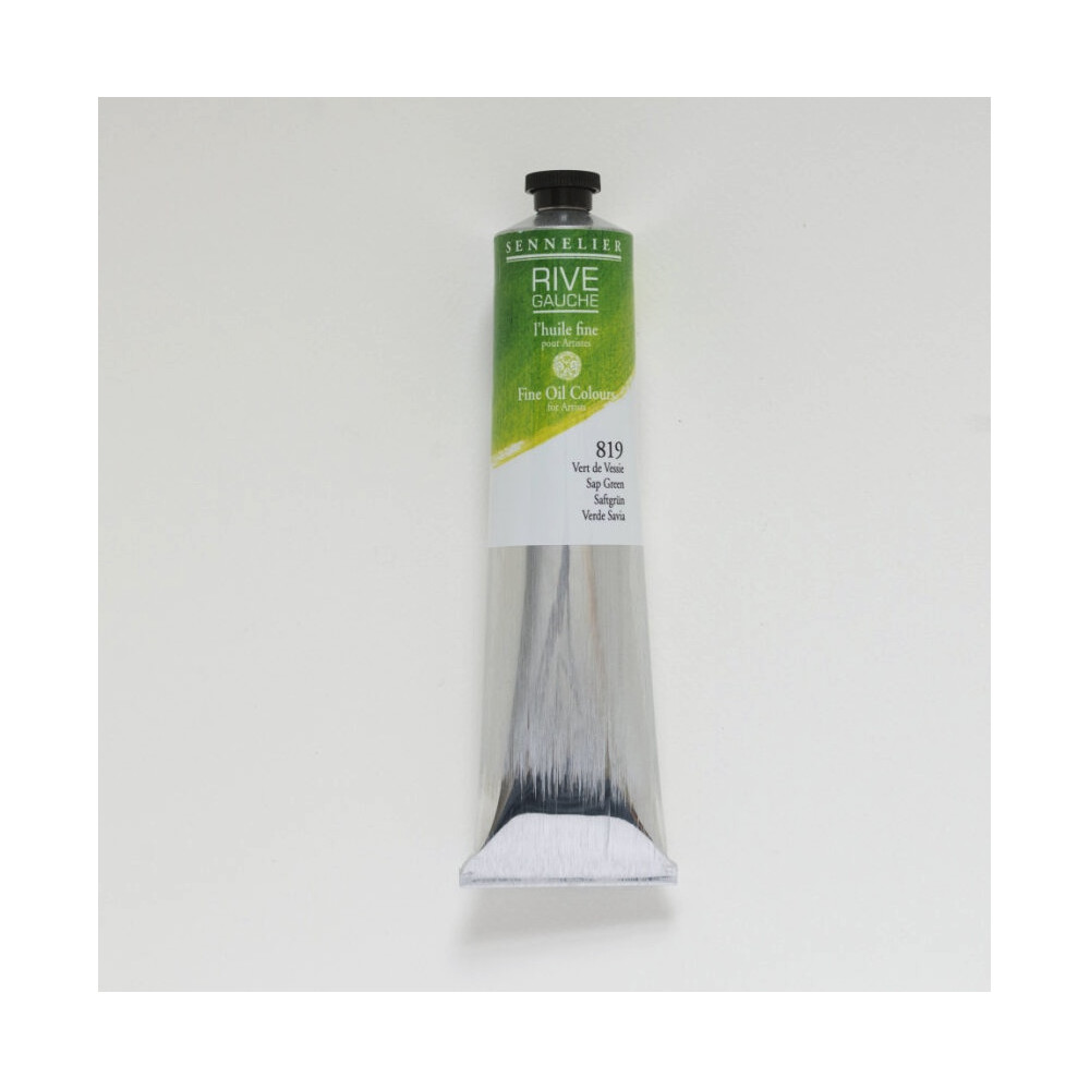 Rive Gauche fine oil paint - Sennelier - 819, Sap Green, 200 ml