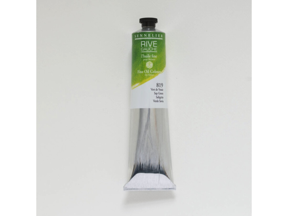 Farba olejna Rive Gauche - Sennelier - 819, Sap Green, 200 ml