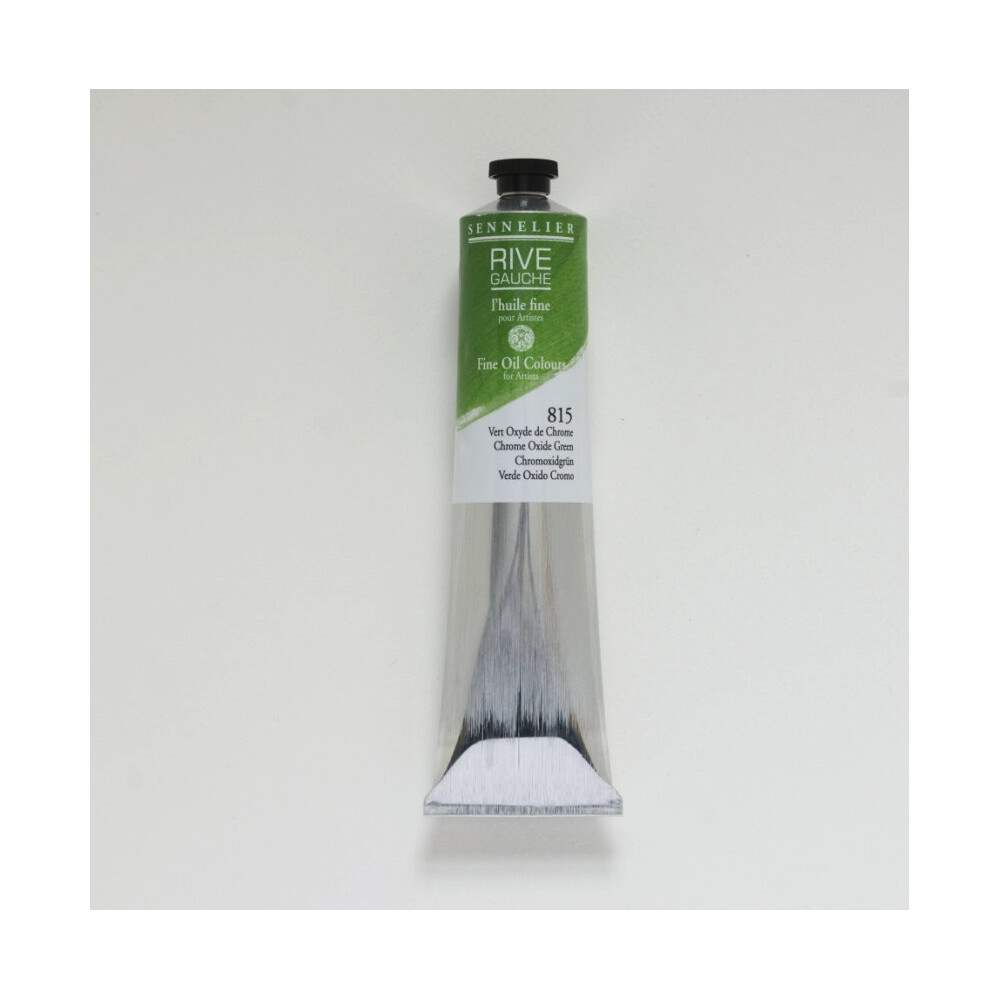 Rive Gauche fine oil paint - Sennelier - 815, Chrome Oxide Green, 200 ml