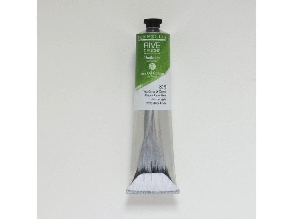 Rive Gauche fine oil paint - Sennelier - 815, Chrome Oxide Green, 200 ml
