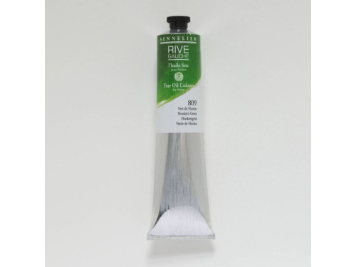 Rive Gauche fine oil paint - Sennelier - 809, Hooker's Green, 200 ml