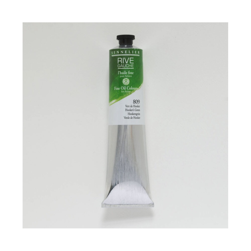 Farba olejna Rive Gauche - Sennelier - 809, Hooker's Green, 200 ml