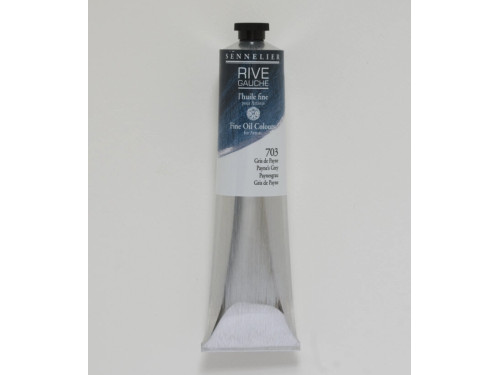 Farba olejna Rive Gauche - Sennelier - 703, Payne's Grey, 200 ml