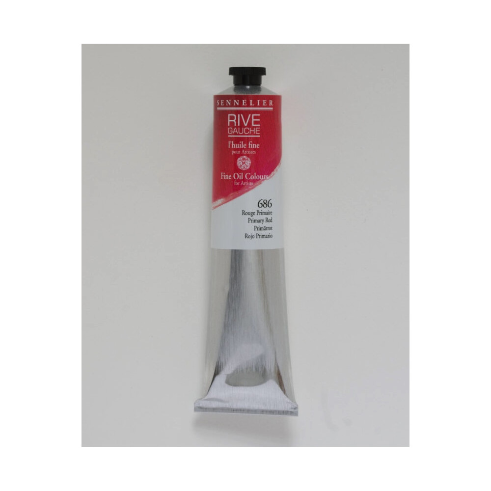 Farba olejna Rive Gauche - Sennelier - 686, Primary Red, 200 ml