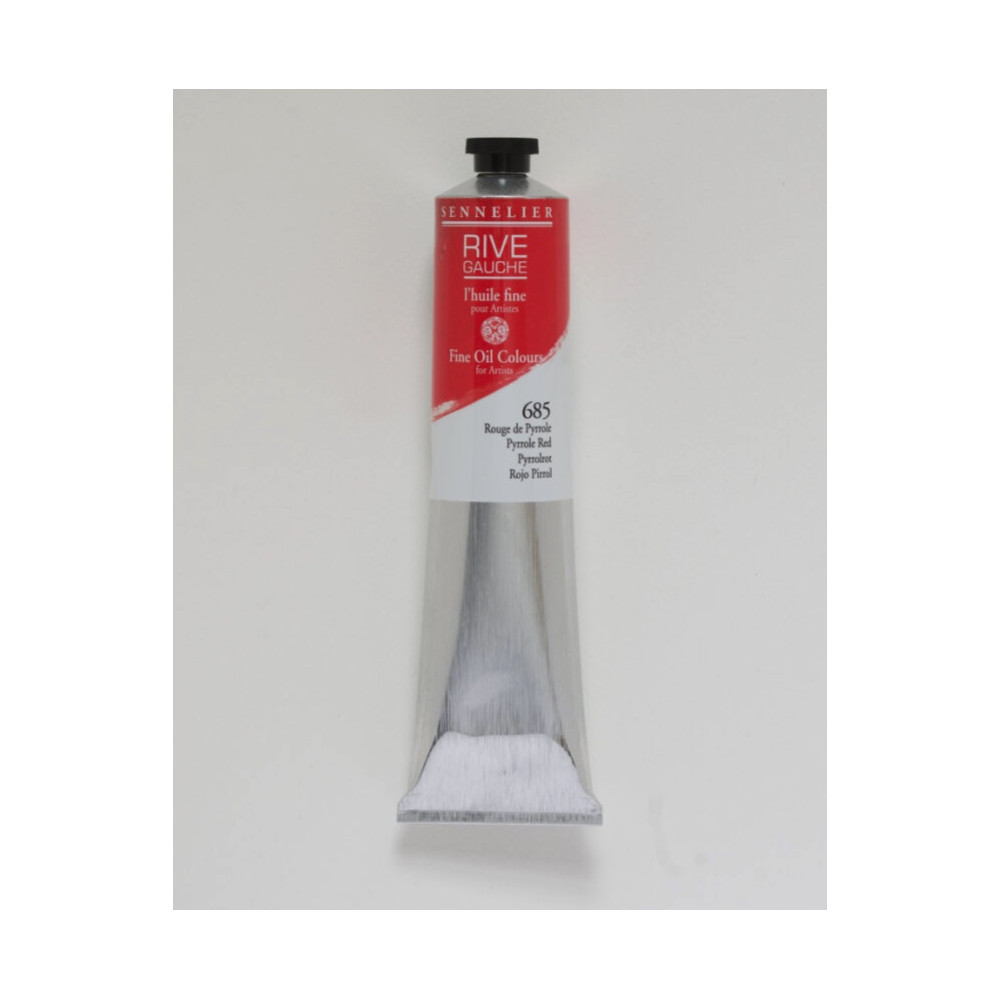 Farba olejna Rive Gauche - Sennelier - 685, Pyrrole Red, 200 ml