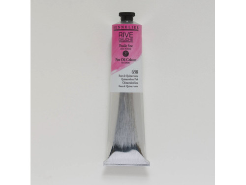 Rive Gauche fine oil paint - Sennelier - 658, Quinacridone Pink, 200 ml