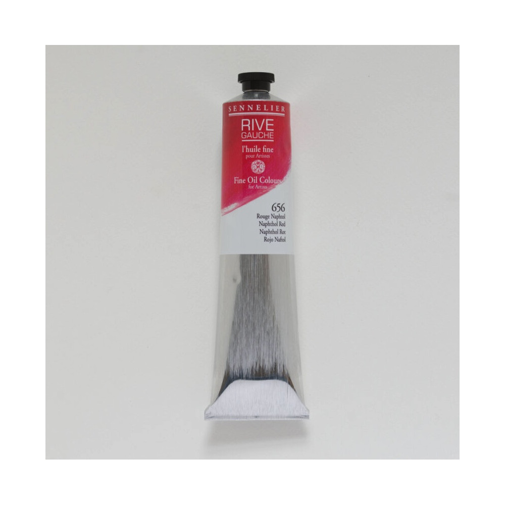 Farba olejna Rive Gauche - Sennelier - 656, Naphthol Red, 200 ml