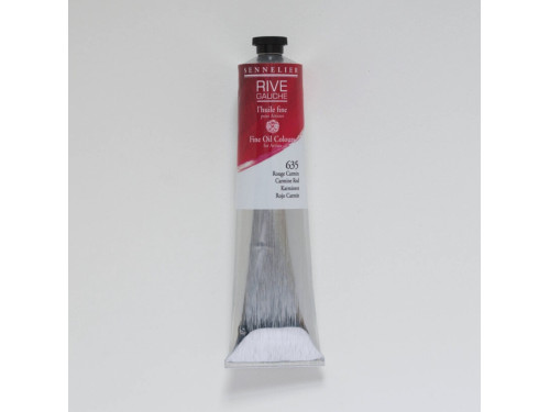 Rive Gauche fine oil paint - Sennelier - 635, Carmine Red, 200 ml