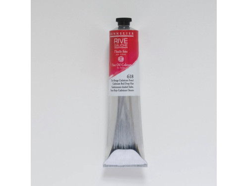 Farba olejna Rive Gauche - Sennelier - 618, Cadmium Red Deep Hue, 200 ml