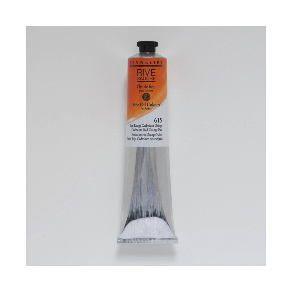 Farba olejna Rive Gauche - Sennelier - 615, Cadmium Red Orange Hue, 200 ml