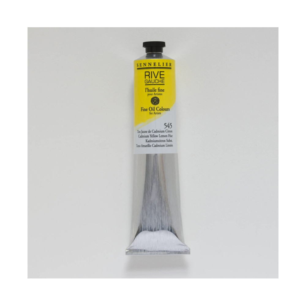 Farba olejna Rive Gauche - Sennelier - 545, Cadmium Yellow Lemon Hue, 200 ml