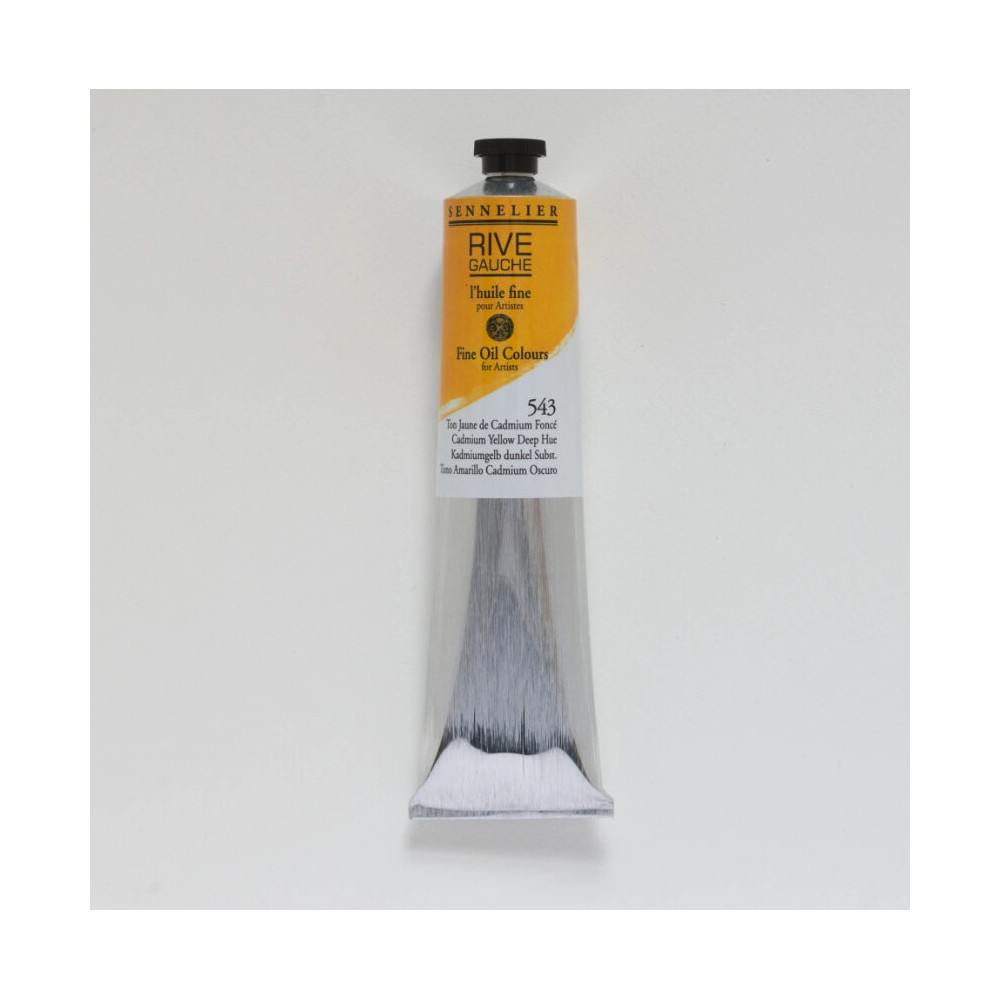 Farba olejna Rive Gauche - Sennelier - 543, Cadmium Yellow Deep Hue, 200 ml