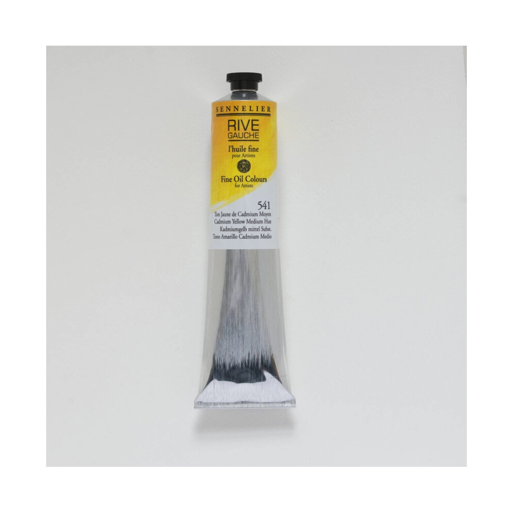 Rive Gauche fine oil paint - Sennelier - 541, Cadmium Yellow Medium Hue, 200 ml