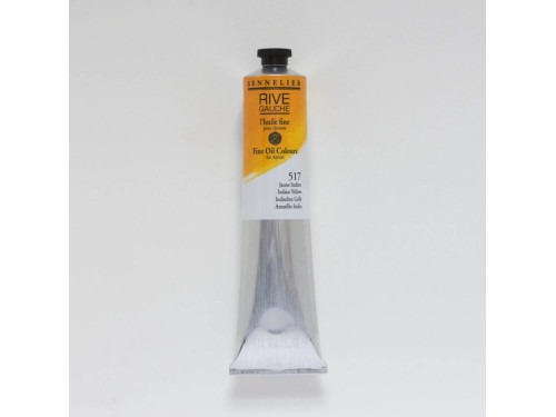 Rive Gauche fine oil paint - Sennelier - 517, Indian Yellow, 200 ml