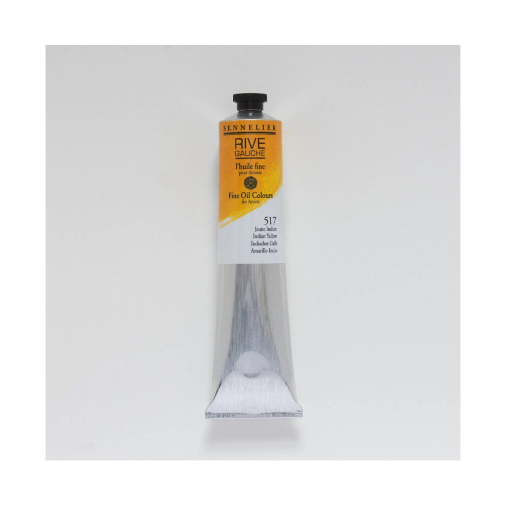 Rive Gauche fine oil paint - Sennelier - 517, Indian Yellow, 200 ml