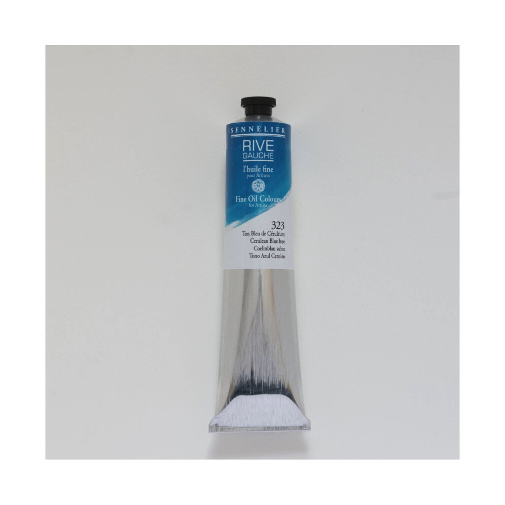 Farba olejna Rive Gauche - Sennelier - 323, Cerulean Blue Hue, 200 ml