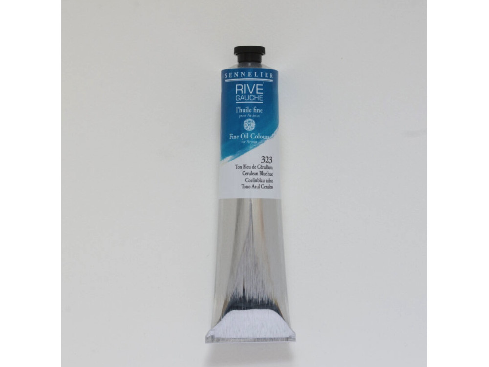 Rive Gauche fine oil paint - Sennelier - 323, Cerulean Blue Hue, 200 ml