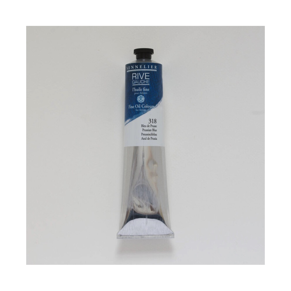 Farba olejna Rive Gauche - Sennelier - 318, Prussian Blue, 200 ml