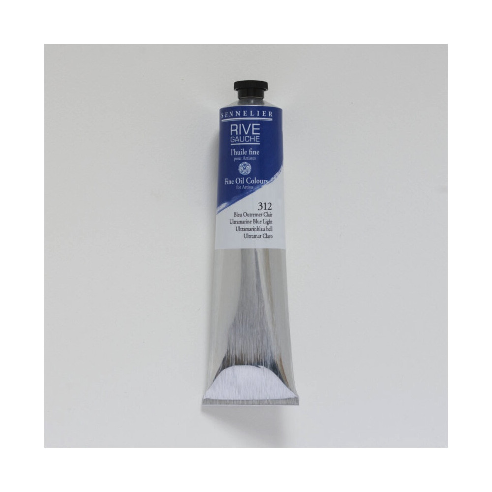 Rive Gauche fine oil paint - Sennelier - 312, Ultramarine Blue Light, 200 ml