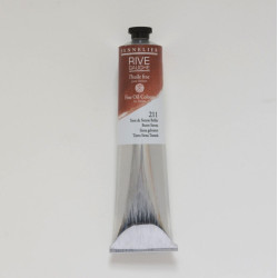 Rive Gauche fine oil paint - Sennelier - 211, Burnt Sienna, 200 ml