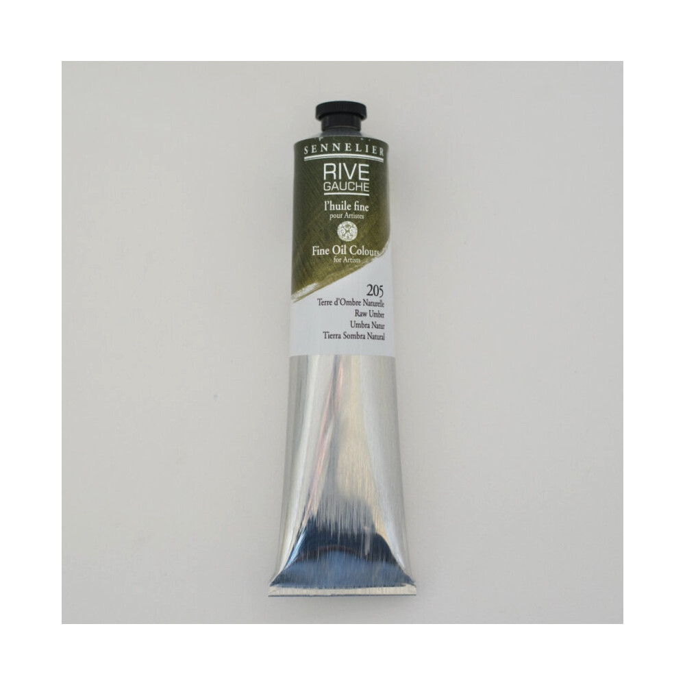 Farba olejna Rive Gauche - Sennelier - 205, Raw Umber, 200 ml