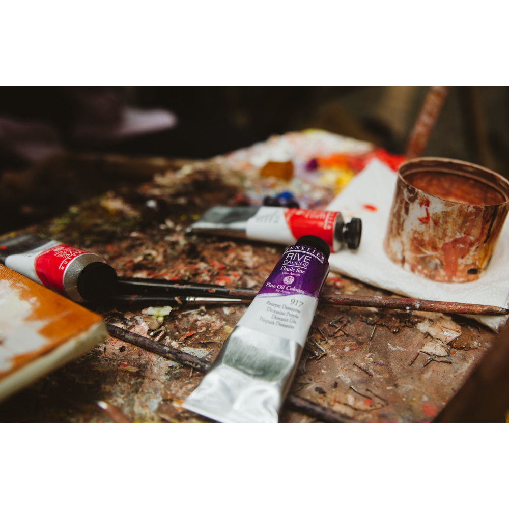 Rive Gauche fine oil paint - Sennelier - 202, Burnt Umber, 200 ml