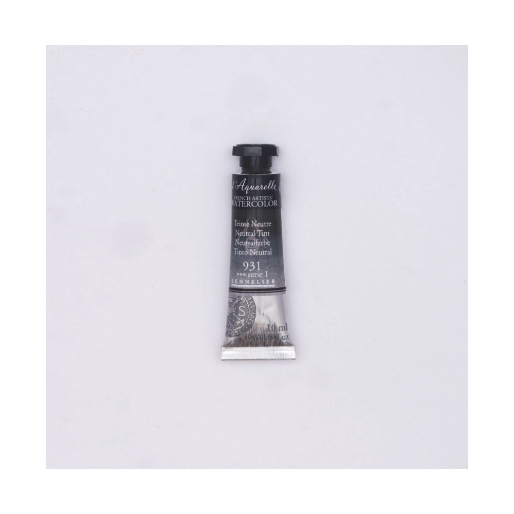 l’Aquarelle watercolor paint - Sennelier - 931, Neutral Tint, 10 ml