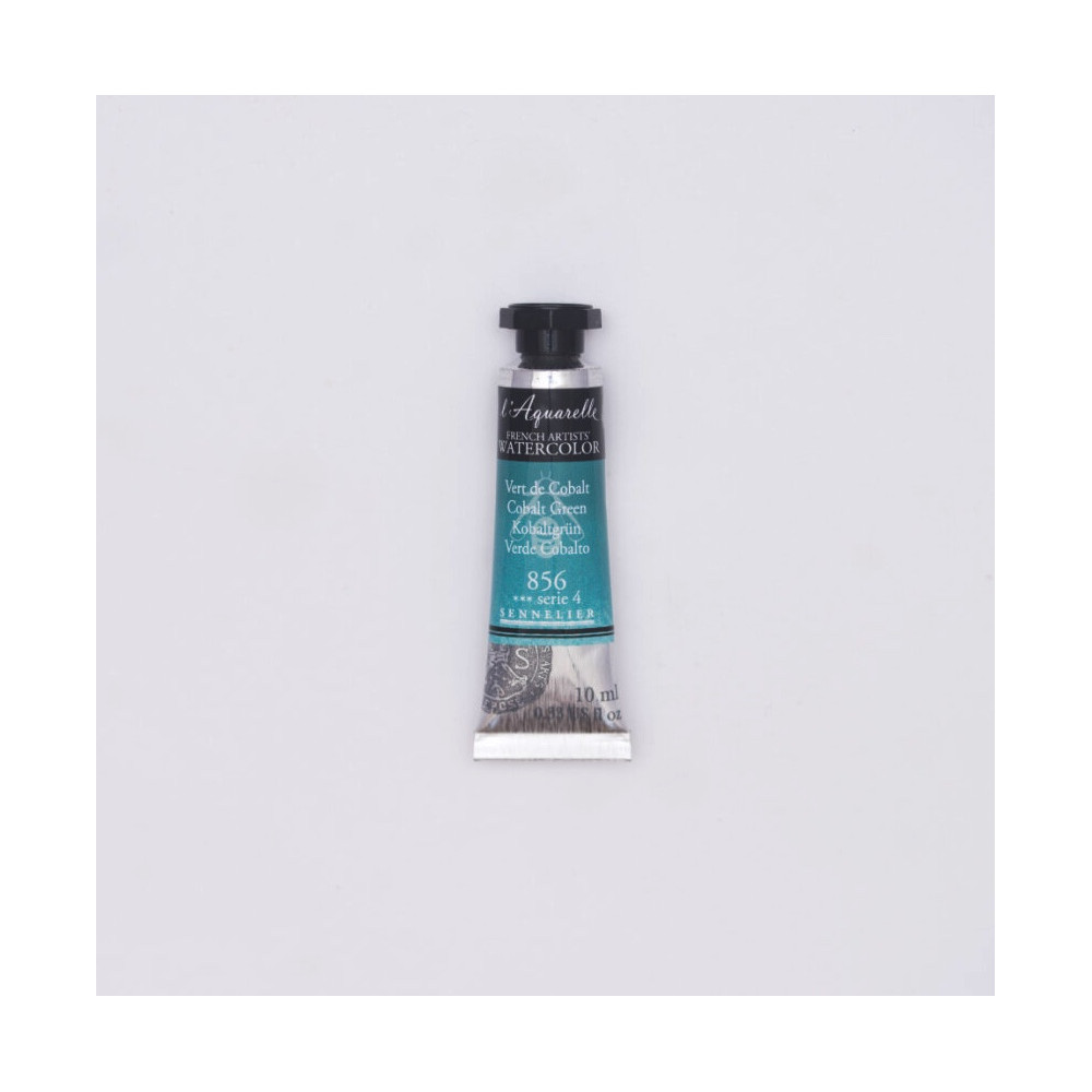 l’Aquarelle watercolor paint - Sennelier - 856, Cobalt Green, 10 ml