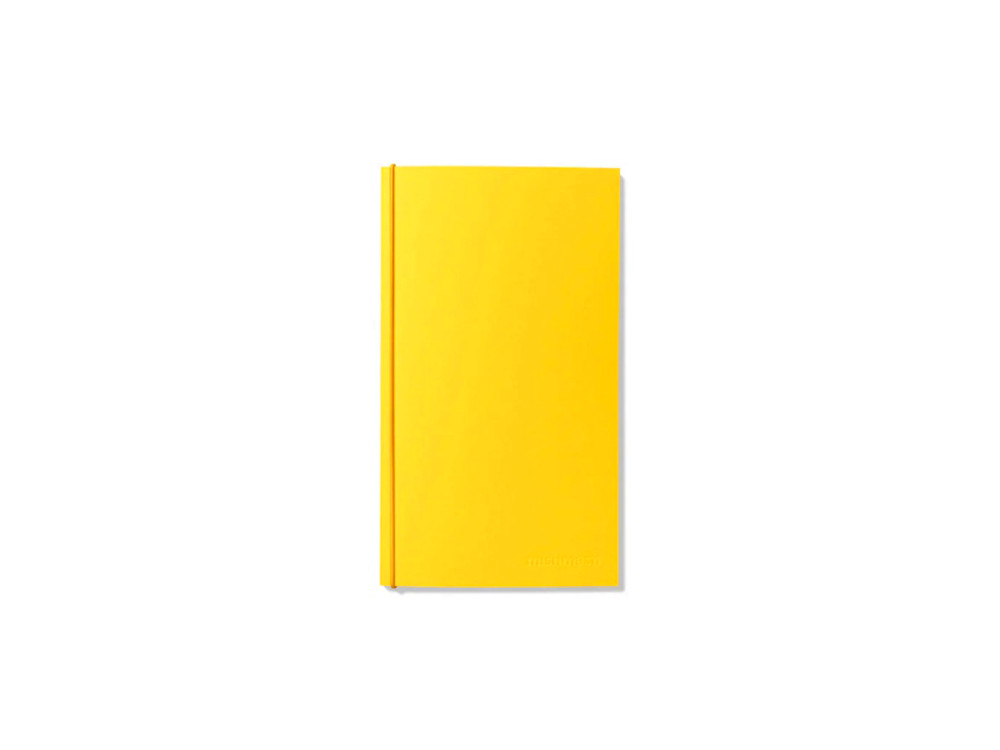 Log notebook refills - mishmash - Lined, Citrine, 12 x 22 cm, 64 pages