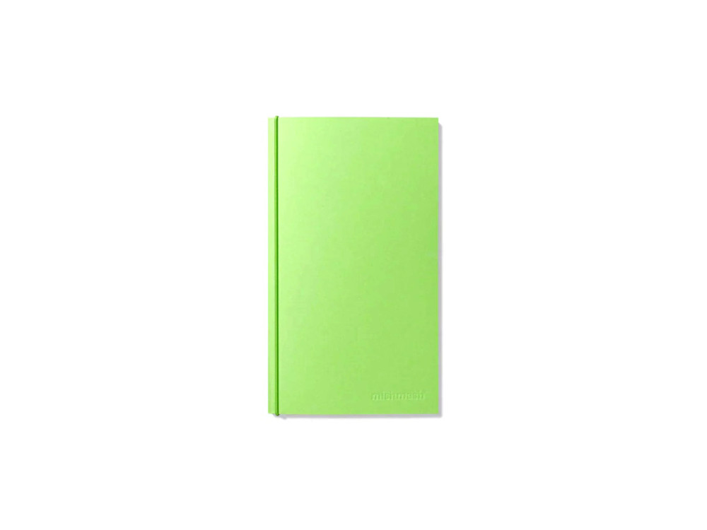 Log notebook refills - mishmash - Dotted, Green, 12 x 22 cm, 64 pages