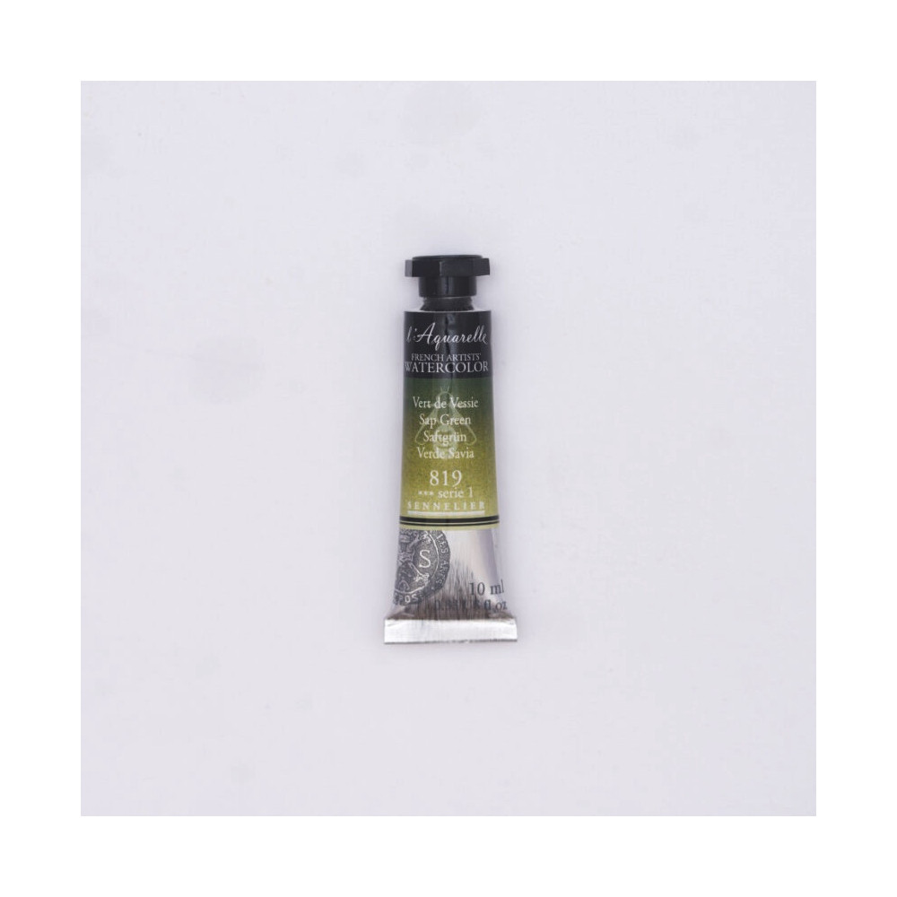 l’Aquarelle watercolor paint - Sennelier - 819, Sap Green, 10 ml