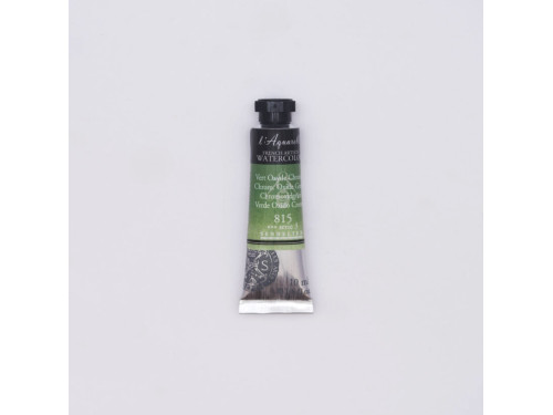 l’Aquarelle watercolor paint - Sennelier - 815, Chromium Oxide Green, 10 ml
