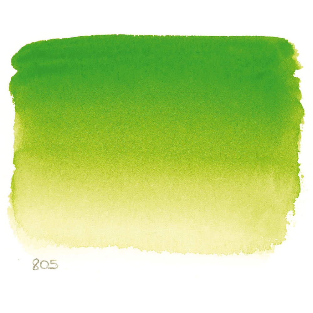 Farba akwarelowa l’Aquarelle - Sennelier - 805, Phthalo Green Light, 10 ml