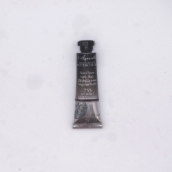 l’Aquarelle watercolor paint - Sennelier - 755, Ivory Black, 10 ml