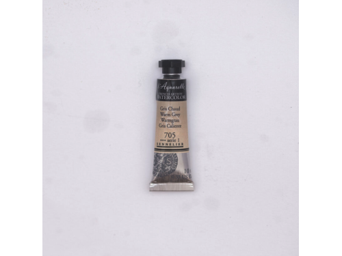 Farba akwarelowa l’Aquarelle - Sennelier - 705, Warm Grey, 10 ml