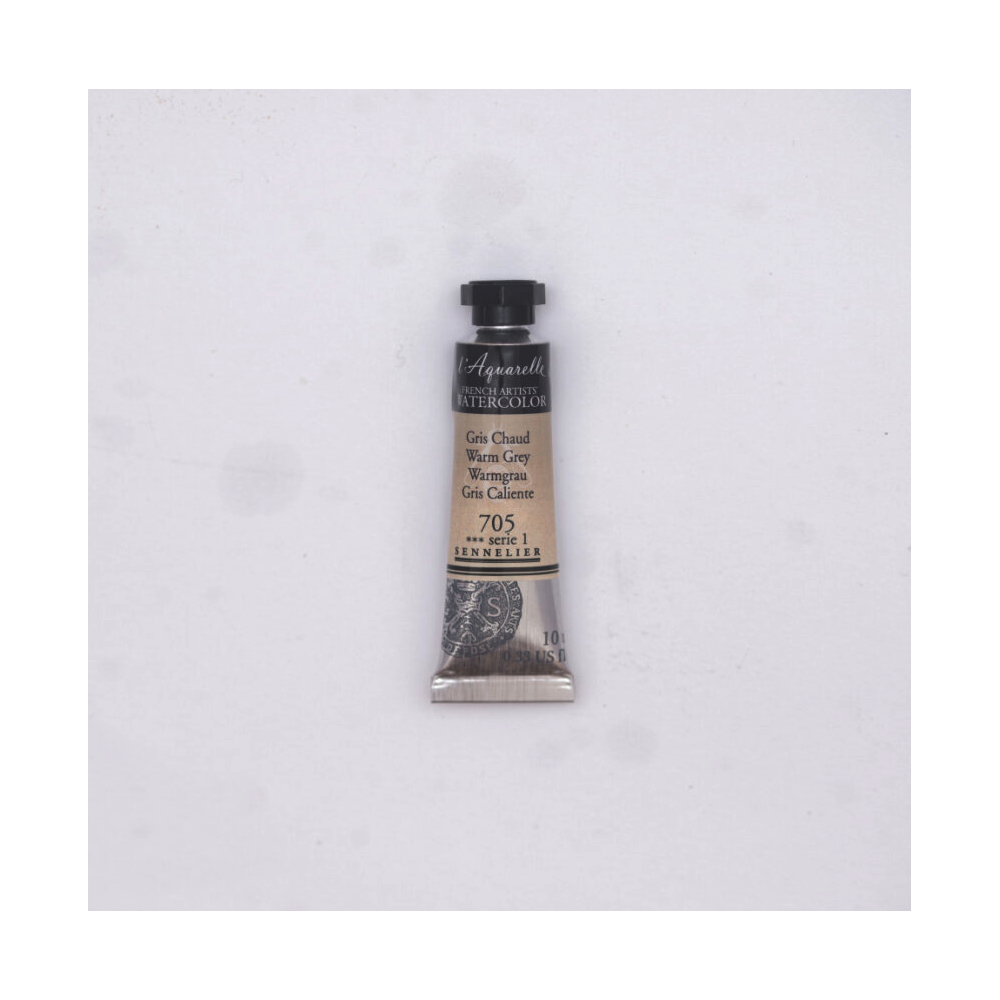 l’Aquarelle watercolor paint - Sennelier - 705, Warm Grey, 10 ml
