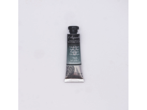 Farba akwarelowa l’Aquarelle - Sennelier - 703, Payne's Grey, 10 ml